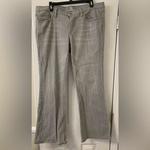 Ny & Company Flared Jeans Gray Size 14